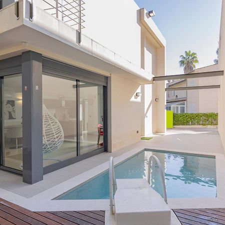 Villa Pam Beach House Playa De Muro - 200M To Beach With Hot Tub 알쿠디아 외부 사진
