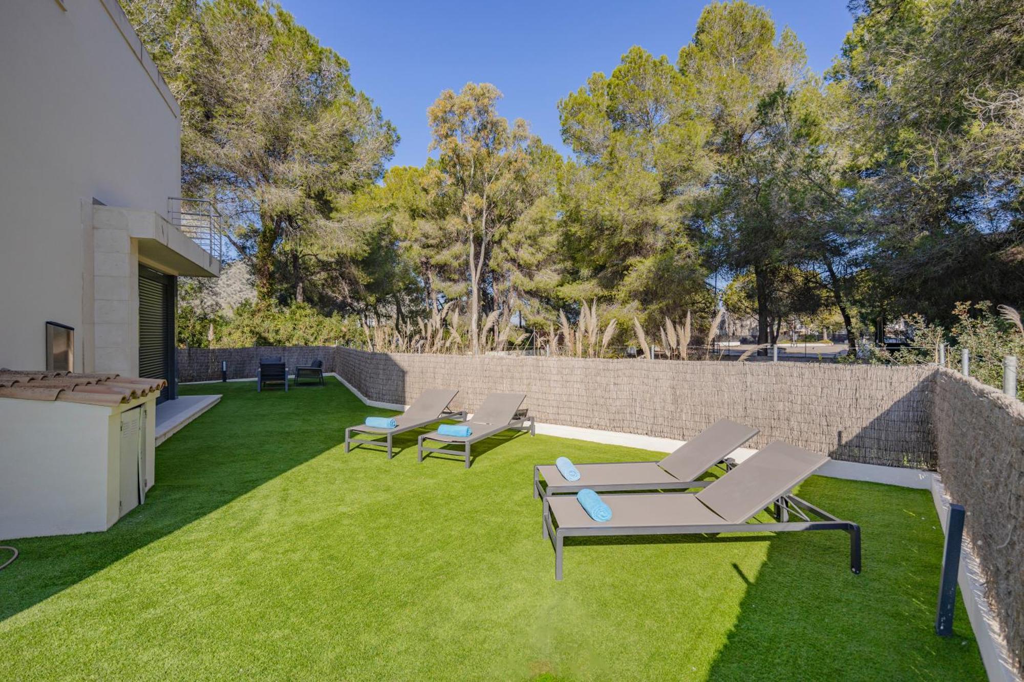 Villa Pam Beach House Playa De Muro - 200M To Beach With Hot Tub 알쿠디아 외부 사진