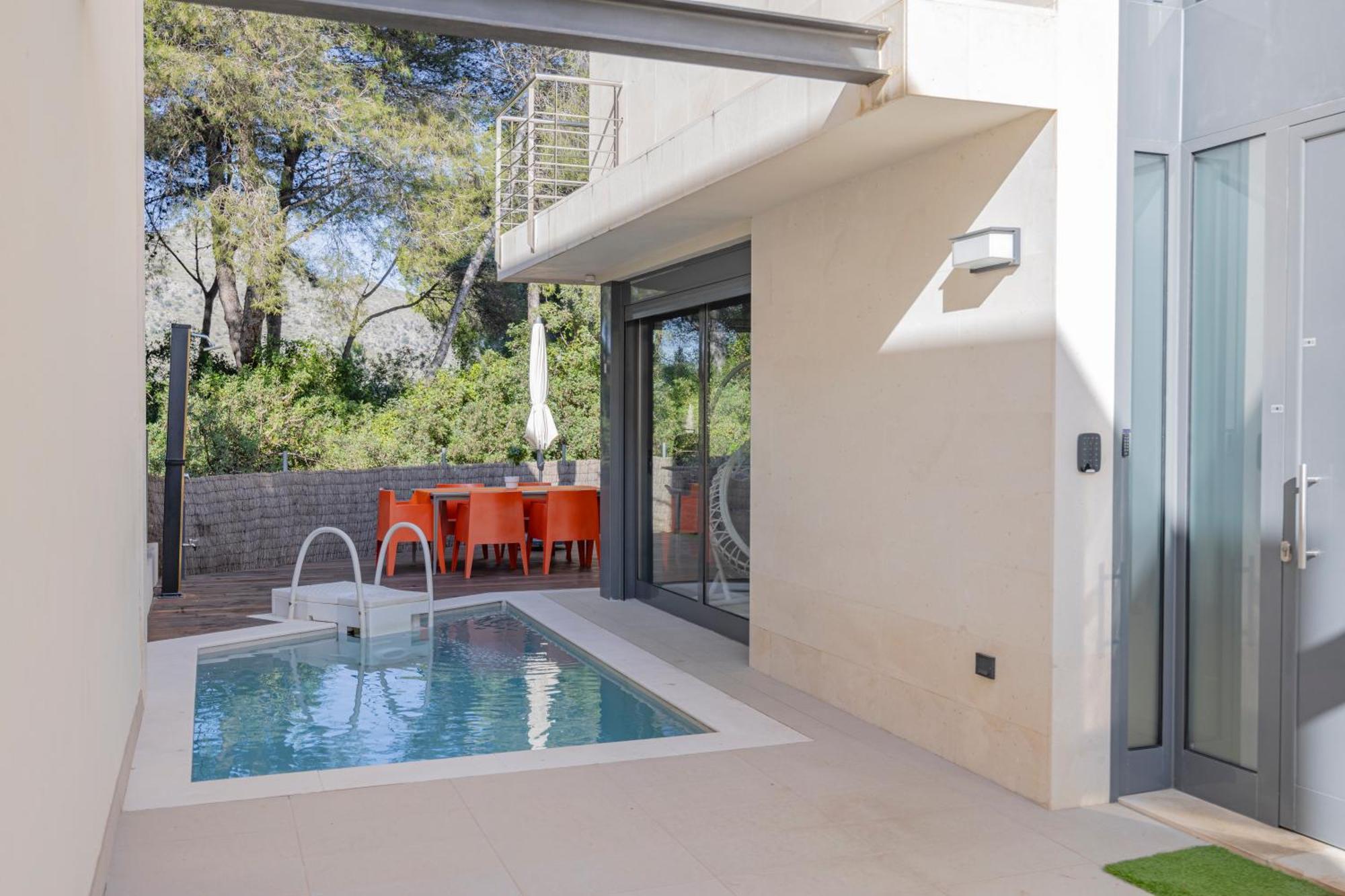 Villa Pam Beach House Playa De Muro - 200M To Beach With Hot Tub 알쿠디아 외부 사진