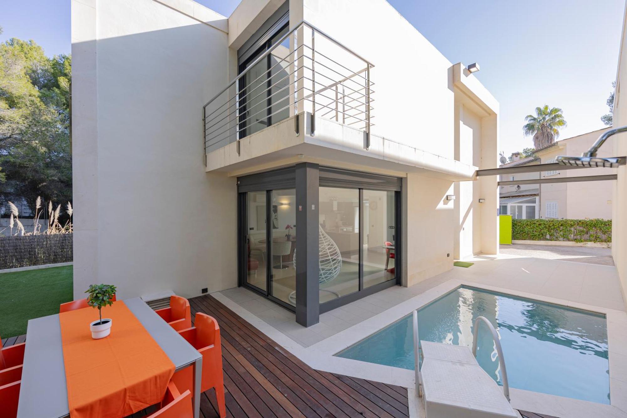 Villa Pam Beach House Playa De Muro - 200M To Beach With Hot Tub 알쿠디아 외부 사진